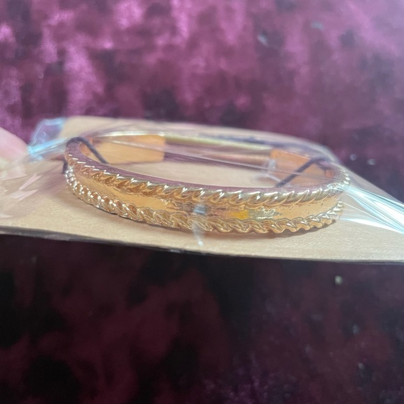 Francesca’s Gold Bracelet and Ponytail Holders - Picture 2 of 3